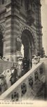 CPA Marseille N D de la Garde Le Porche de la Basilique 