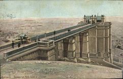 CPA Marseille Ascenseur de Notre Dame de la Garde 