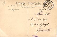 CPA Marseille Ascenseur de Notre Dame de la Garde la Gare du Depart 