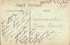 CPA Souvenir de N D de la Garde Marseille 