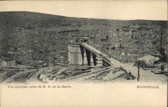 CPA Marseille Vue generale prise de N D de la Garde 