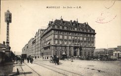 CPA Marseille Les Docks 