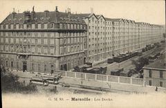 CPA Marseille Les Docks 