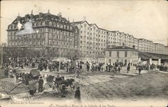 CPA Marseille Place de la Loliette et les Docks 