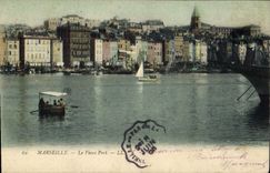 CPA Marseille Le Vieux Port 