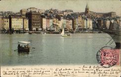 CPA Marseille Le Vieux Port 