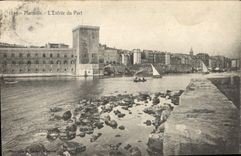 CPA Marseille l'Entree du Port 