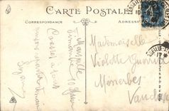 CPA Marseille Un coin du Vieux Port et N D de la Garde 