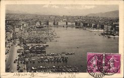 CPA Marseille Le Vieux Port 