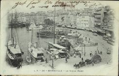 CPA Marseille Le Vieux Port 