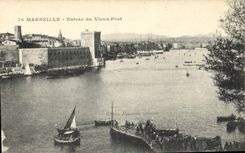 CPA Marseille Entree du Vieux Port 