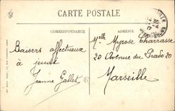 CPA Marseille Le Vieux Port Bateau