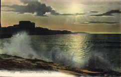 CPA Marseille Soleil couchant a Marseille 