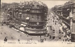 CPA Marseille Rue de la Republique 