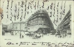 CPA Marseille Rue de la Republique 