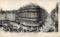 CPA Marseille Rue de la Republique 