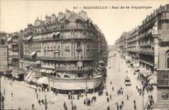 CPA Marseille Rue de la Republique 