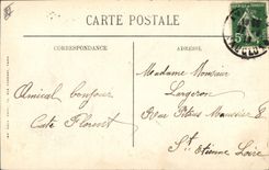 CPA Marseille Le Quai du Port et Rue de la Republique 