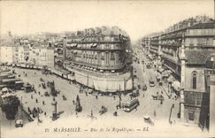 CPA Marseille rue de la Republique 