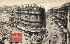 CPA Marseille Rue de la Republique 