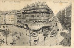 CPA Marseille Rue de la Republique 