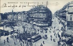 CPA Marseille Rue de la Republique 