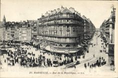 CPA Marseille Rue de la Republique 