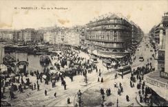 CPA Marseille Rue de la Republique 