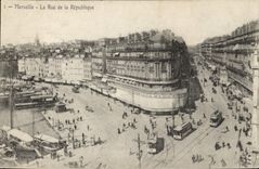 CPA Marseille Rue de la Republique 