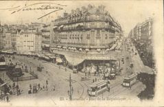 CPA Marseille Rue de la Republique 