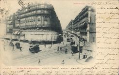 CPA Marseille La Rue de la Republique 