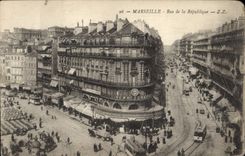 CPA Marseille Rue de la Republique 
