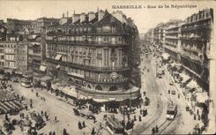 CPA Marseille Rue de la Republique 