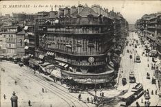 CPA Marseille La Rue de la Republique 