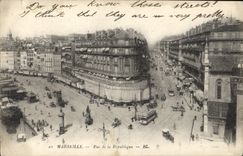 CPA Marseille Rue de la Republique 