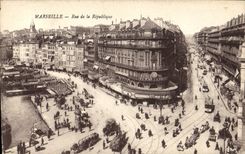 CPA Marseille Rue de la Republique 