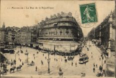CPA Marseille La Rue de la Republique 