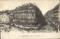 CPA Marseille Rue de la Republique 