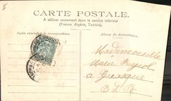 CPA Marseille Rue de la Republique et Quai du Port 