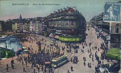 CPA Marseille Rue de la Republique 