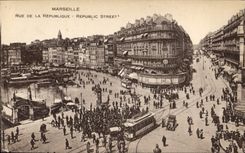 CPA Marseille Rue de la Republique 
