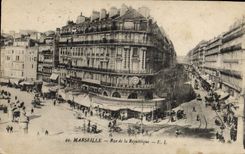 CPA Marseille Rue de la Republique 