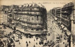 CPA Marseille Rue de la Republique 