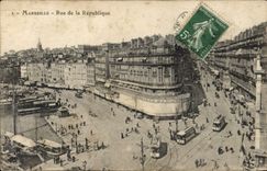 CPA Marseille Rue de la Republique 