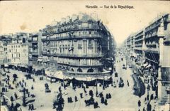 CPA Marseille Rue de la Republique 
