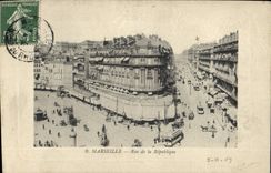 CPA Marseille Rue de la Republique 
