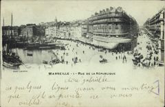 CPA Marseille Rue de la Republique 