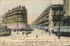 CPA Marseille La Rue de la Republique 
