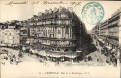 CPA Marseille rue de la Republique 