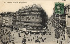 CPA Marseille rue de la Republique 